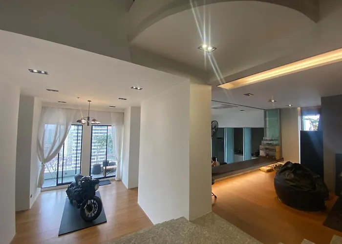 アパート 2br Penthouse In Thonglor With Gym バンコク都